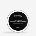 Exfoliante limpiador facial bio para hombre, scrub para la cara