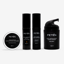Kit de cuidado integral 360 para hombre, cosmética masculina formato rutina skincare