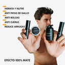 Hidrata la piel, reduce ojeras, bolsas y patas de gallo, con nuestro kit de cosmética masculina premium