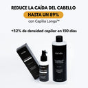 Set Anticaída para hombre que reduce la caída del cabello un 89% con Capilia Longa y un +52% de densidad capilar