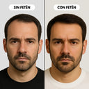 Efectos de usar las soluciones de cuidado de FETĒN en la cara y el pelo de los hombres, un antes y un después, resultados comprobados