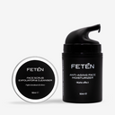 Set anti imperfecciones para hombre con exfoliante facial limpiador bio y crema facial hidratante antiarrugas
