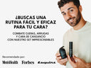 FETEN rutina de cuidado facial basico con contorno de ojos antiojeras y crema facial hidratante para hombre