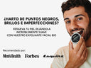 Elimina puntos negros, grasa, granos, brillos e imperfecciones con el exfoliante facial y limpiador para hombre