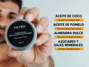 Los mejores principios activos en el exfoliante facial masculino, con aceites naturales y sales minerales