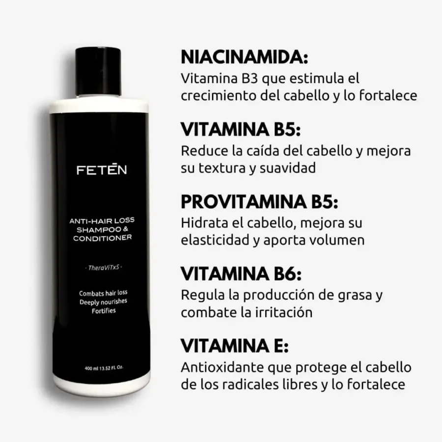 Ingredientes Shampoo masculino